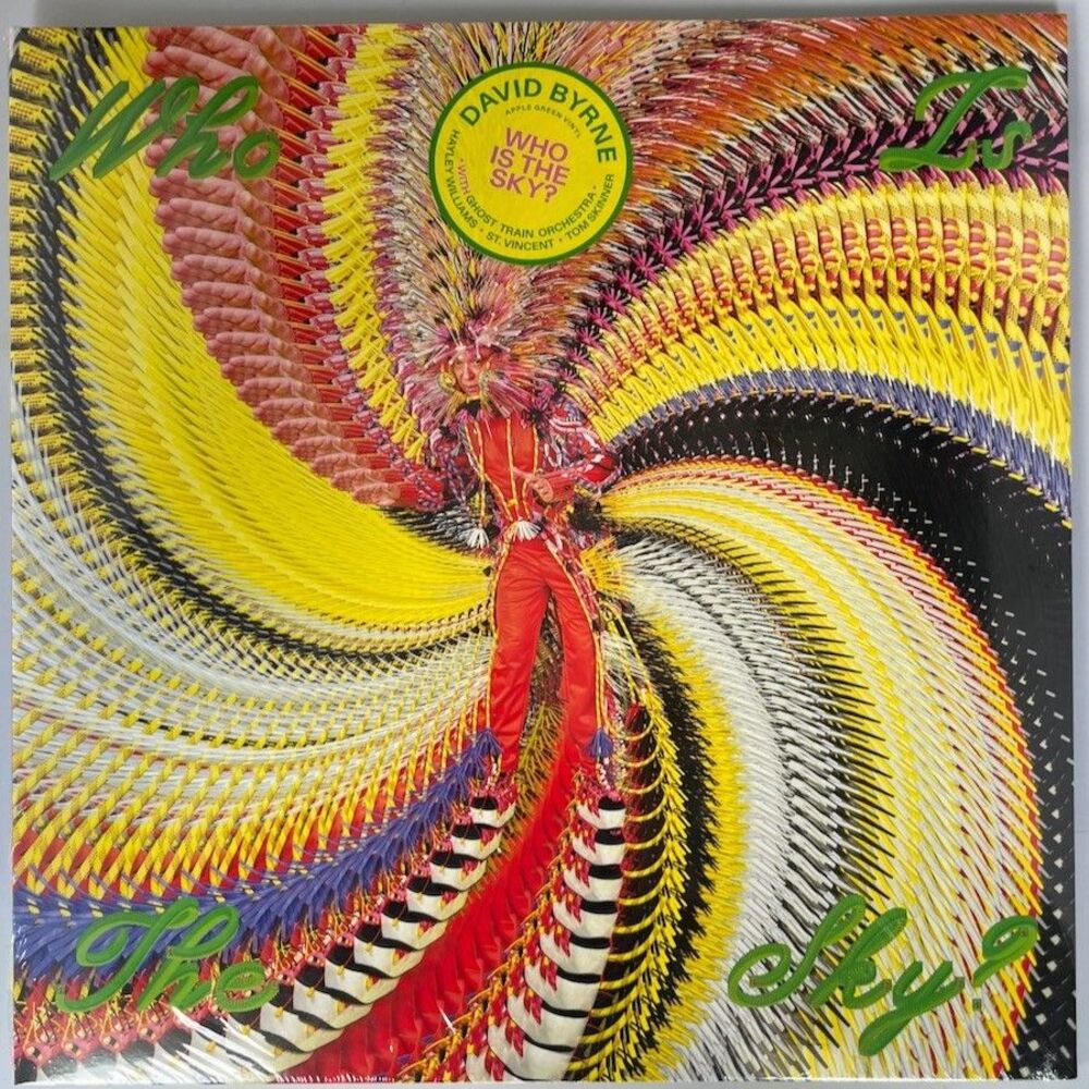 David Byrne – Who Is The Sky? NEW Limited Apple Green Vinyl, LP, Matador, 2025